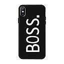 levne iPhone pouzdra-Carcasă Pro Apple iPhone XS / iPhone XR / iPhone XS Max Vzor Zadn&amp;iacute; kryt Slovo / cit&amp;aacute;t Měkk&amp;eacute; TPU