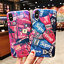 levne iPhone pouzdra-pouzdro pro Apple iphone xr / iphone xs max vzor / matn&amp;eacute; zadn&amp;iacute; kryt slovo / fr&amp;aacute;ze pevn&amp;yacute; pc pro iphone x xs 8 8plus 7 7 plus 6 6s 6plus 6s plus