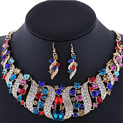 Jewelry Sets Online For 2018 Jewelry Sets Women 039 S Crystal Set Rhinestone Rose