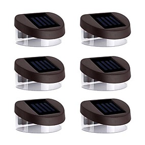 baratos Luzes do caminho-Luz de parede LEDs LED Recarregável / Decorativa 6pcs