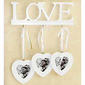 baratos Porta-Retratos &amp; Álbuns-Molduras Moderno/Contemporâneo / Escritório/Negócio Inovador,Madeira 1Piece Pequeno