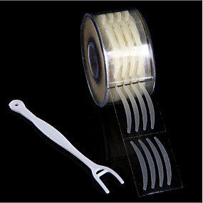 baratos Maquiagem &amp; Produtos para Unhas-Pálpebra Fita De Pálpebra Autocolantes Separada / Forma Assenta / Portátil Maquiagem 600 pcs Outros Material Redonda / Others Olhos Maquiagem para o Dia A Dia Cobertura Natural Cosmético Artigos para