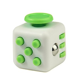 baratos Decorações em Madeira-fidget cubo dedo mão superior magia espremer quebra-cabeça cubo trabalho classe casa edc adicionar adhd anti ansiedade stress apaziguador superfície geada cubos mágicos estresse relevo ramdon cor