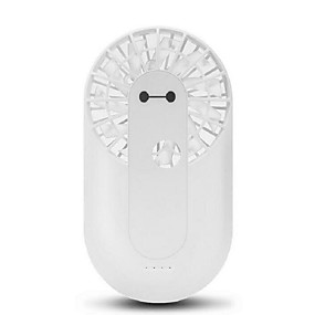 baratos Fan-Mini ventilador de mão ventilador portátil móvel de alimentação de carga estudantes de alimentação pequeno ventilador de colarinho branco