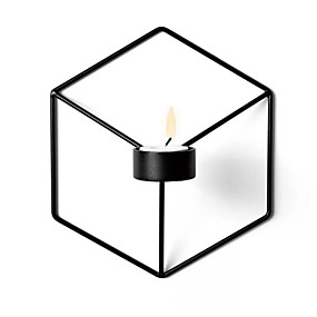 baratos Home Fragrances-Estilo simples Ferro Suporte de Vela Castiçal 1pç, Candle / Candle Holder
