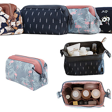 baratos Organizadores de Bijuteria &amp; Maquiagem-Algodão Oval Carregando Casa Organização, 1pç Armazenamento de Maquiagem / Meninas e Jovens Mulheres / Bolsa de Cosmético