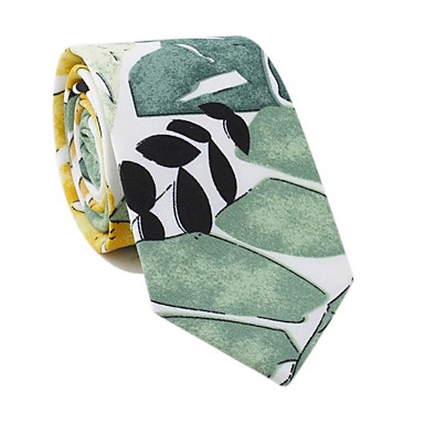 baratos Gravatas-Homens Festa / Activo Gravata Floral / Estampado