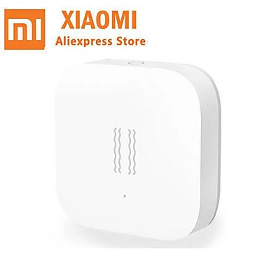 baratos Sensores de Segurança-xiaomi mijia aqara sensor de vibração e sensor de sono objetos de valor monitoramento de alarme choque de vibração trabalho mi home app original