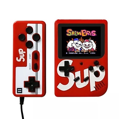 baratos Acessórios para Jogos de Celular-400 em 1 mini console de jogos retro sup embutido 5 grande simulador para gba arcade fc máquina de jogos console portátil